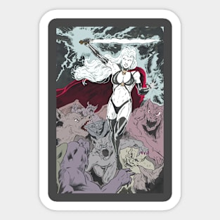 Lady Death Sticker